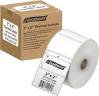 3" x 2" Thermal Labels | 6 Rolls | 7440 Labels | fits Zebra, Offnova Thermal by EcothermProducts