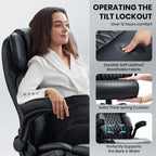 500lbs big and tall office chair adjustable lumbar on a desk or shelf