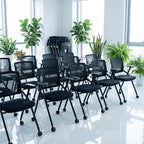 10 Pack Foldable Office Chairs by SLKJChairs