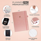 Clever Fox Planner Pro Premium – Luxurious Weekly & Monthly Planner - Image 2