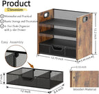 Boershun Wood Desk Organizer - Image 3