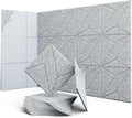 UNECHO 12 Pack 12" X 12" X 0.4" Acoustic Panels by UNECHOACOUSTIC