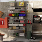 Regal Altair 18" Deep x 54" Wide x 96" Height Wire Shelving Kit | 10-Tier | NSF - Image 6