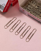 PAPERPAL Paperclips for Office School & Personal Use, Jumbo Smooth Paper Clip - Image 6
