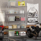 Regal Altair 14" Deep x 54" Wide x 86" Height Wire Shelving Kit | 5-Tier | NSF - Image 2
