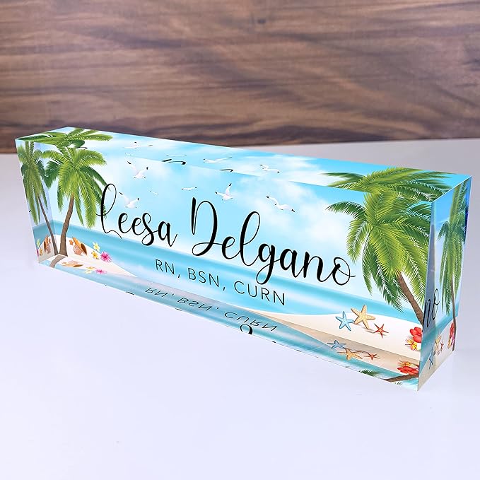Artblox Office Desk Name Plate Personalized | Custom Name Plates by Artblox