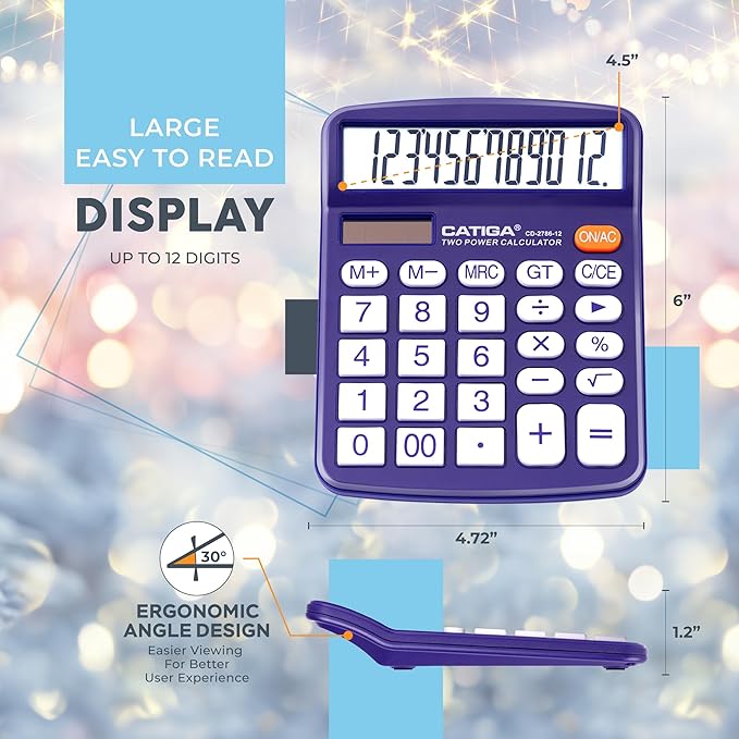 Desktop Calculator 12 Digit - Image 4
