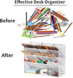 Marbrasse Mesh Desk Organizer, Pen Organizer - Image 4