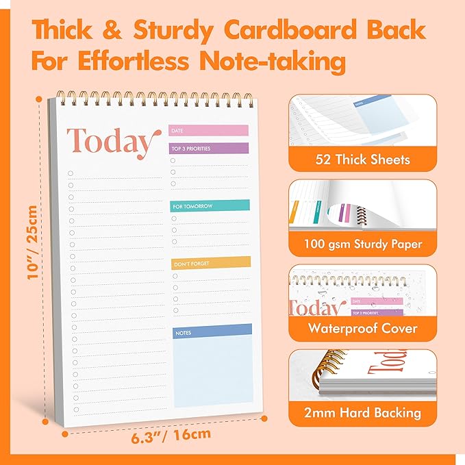 To Do List Notepad, Daily Planner Notebook - Image 4