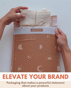 Bubble Mailers 8.5 x 12 Inch- 100 pack Biodegradable Shipping Bags - Image 3