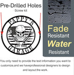Personalized Garage Metal Sign - Image 5