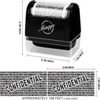 Miseyo Identity Theft Protection Roller Stamp Set - Image 2