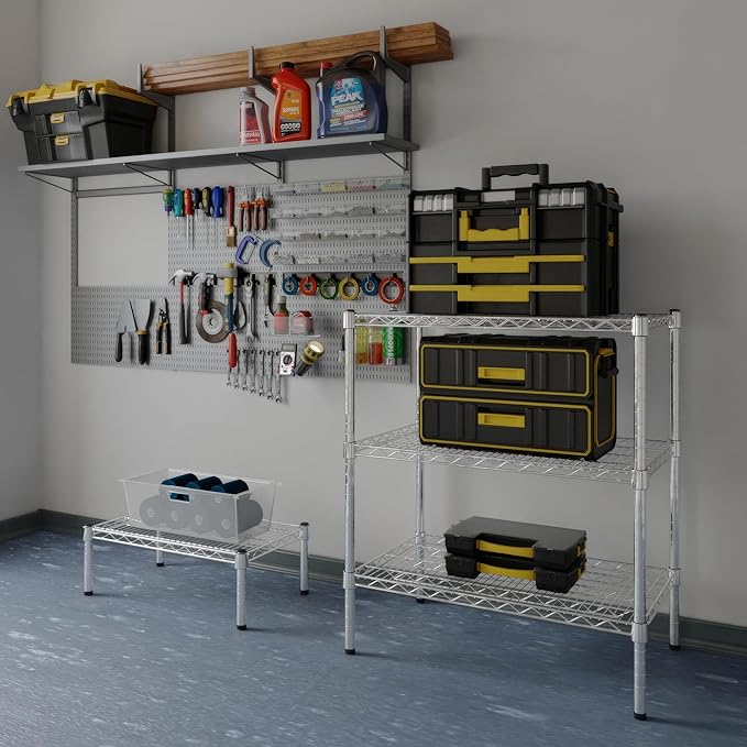 Regal Altair 18" Deep x 30" Wide x 34" Height Wire Shelving Kit | 3-Tier | NSF - Image 5