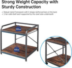 Fannova Under Desk Printer Stand, 20 Inches Deep Large Printer Table - Image 8