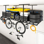 fleximounts 4x8 overhead garage ceiling storage rack with, main product view