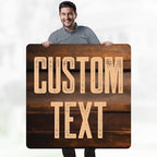 Custom Sign, Custom Street Sign, 11 Font Colors, 13 Font Styles, 4 Hole Options - Image 2