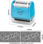 Miseyo Identity Theft Protection Roller Stamp Set - Image 2