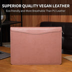 Geslun Personalized Vegan Leather Portfolio, Legal Size 8.5 x 14 Pad Holder - Image 4