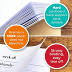 Weekly Planner Pad, Weekly To Do List Notepad, Tear Off Undated Weekly Planner - Image 5