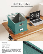 2 Pack File Storage Organizer, Document Organizer, Portable File Box - Image 3