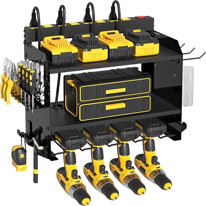 CFMASTER Power Tool Organizer Wall Mount by CFMASTER