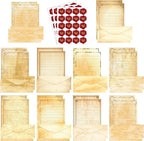 TaoBary 160 Pcs Stationery Paper Set 50 Double Sided Stationery Papers by TaoBary
