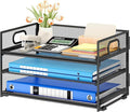 Subekyu 3 Tier Paper Letter Tray Organizer by SUBEKYU
