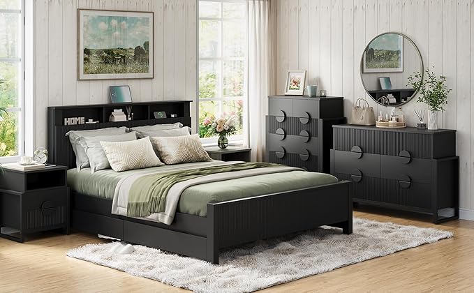 LGHM Fluted Dresser for Bedroom - Image 7