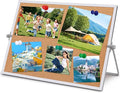 kdafio 11.81"×15.74" Cork Board Bulletin Board, Double Sided Pin Board by Kdafio