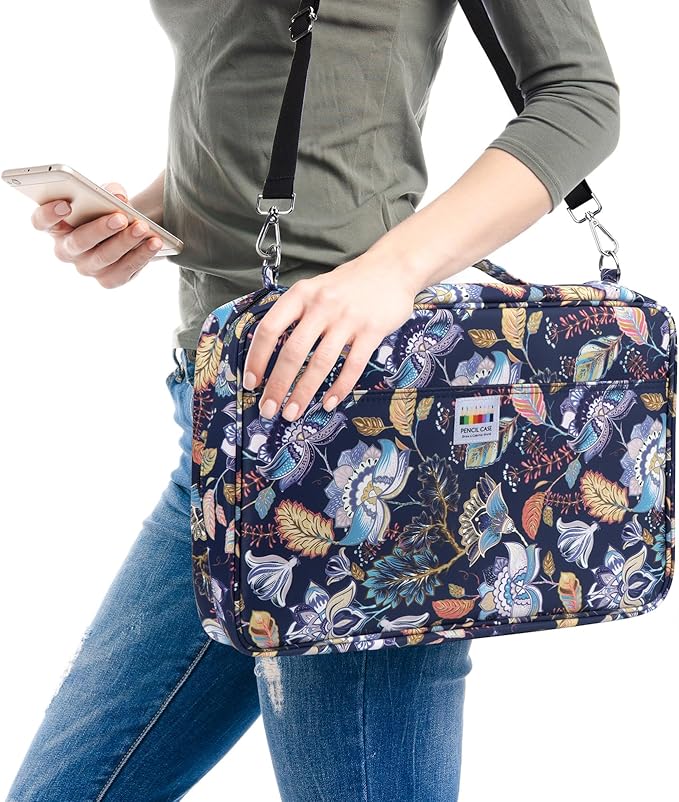 YOUSHARES Big Capacity Colored Pencil Case - Image 6