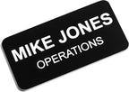Custom Engraved Name Tag Badges – Personalized Identification by ProvidenceEngraving