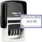 MaxMark Office Self Inking Date Stamp by Maxmark