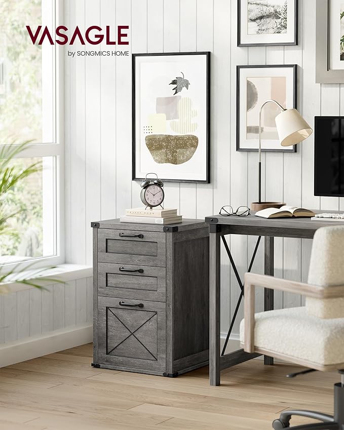 VASAGLE File Cabinet, Filing Cabinet - Image 2