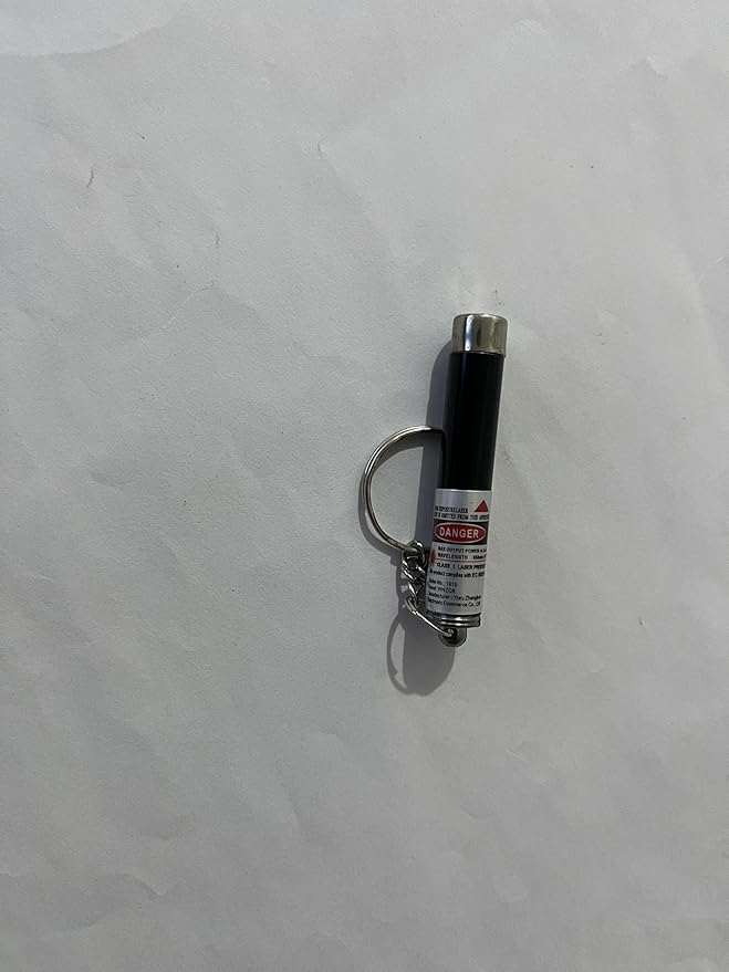 6 PCS Cat Toys Laser Pointer Mini Keychain Laser Pointer LED Flashlight Dog - Image 9