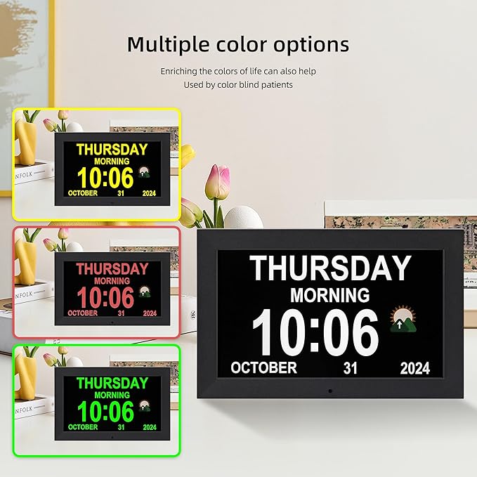Memwake Digital Alarm Clock, Clock - Image 3
