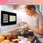 4 Pack Black Magnetic Board, 17.5" x 11.4" Magnet Bulletin Board to Display - Image 4