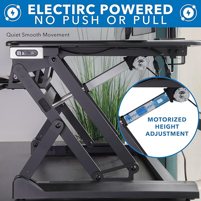 Mount-It! Electric Standing Desk Converter - Image 6