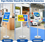 VAIIGO 6Packs Floor Standing Sign Holder Stands - Image 8
