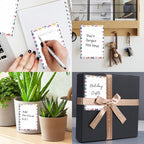 SXboxing Sticky Notes 4X6 Inches, 2 Pack Large Cute Self-Stick Pads, Bright - Image 2