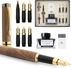 Wordsworth & Black Calligraphy Pen Gift Set, Includes Ink Bottle, 6 Ink by WordsworthBlack