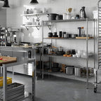 Regal Altair 18" Deep x 54" Wide x 64" Height Wire Shelving Kit | 4-Tier | NSF - Image 5