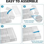 Marbrasse Expandable Desk Drawer Organizer, Mesh Drawer Organizer Tray - Image 7