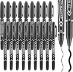 Sibba 20 PCS Dual-Tip Black Drawing Pens 0.5/1mm Bold & Fine Paint Markers - Image 8