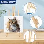 ESRICH 15pcs 17 Inch Tabletop Easels, Easel Stand - Image 3