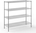 Regal Altair 21" Deep x 54" Wide x 54" Height Wire Shelving Kit | 4-Tier | NSF
