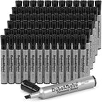 Dabo&Shobo 72 Pack Permanent Markers, Chisel Point, Quick Drying Ink, Works on by DaboShobo
