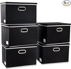 PRANDOM Extra Large Collapsible Storage Bins by Prandom