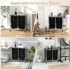 HAPPYGRILL Happygrill 12-Drawer Rolling Storage Cart, Utility Cart - Image 5