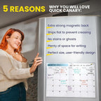 Monthly Magnetic Calendar for Refrigerator - Image 2