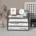 FANXIYQ 4-Tier Acrylic Paper Tray Organizer - Image 4